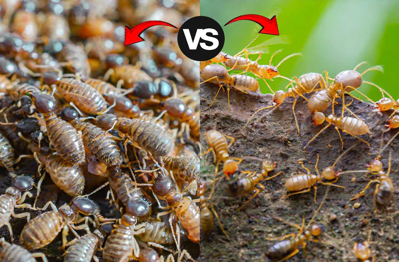 Formosan Termite vs Subterranean