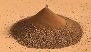 How long does it take for a termite mound to form?
